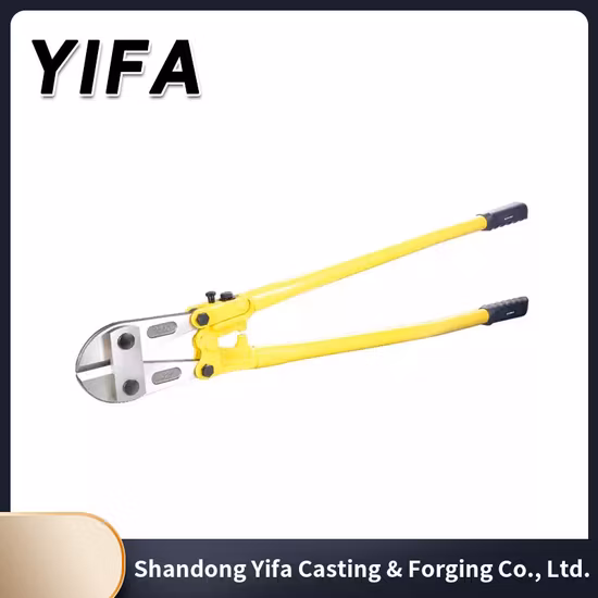 Punhos confortáveis ​​e mandíbula de liga de aço vermelho pesado