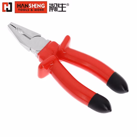 Alicate combinado profissional, aço carbono, pérola