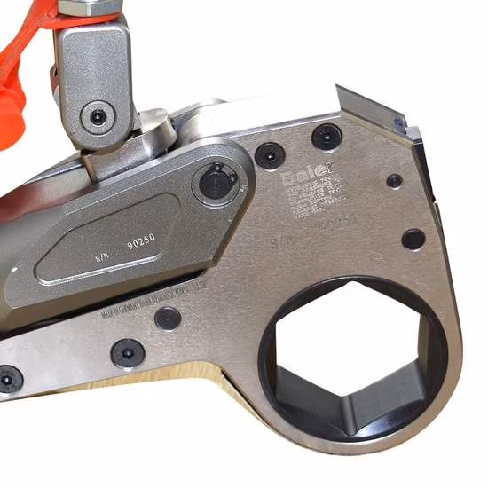 Chave de torque hidráulica Rachet Chave cassete de baixo perfil para parafusos